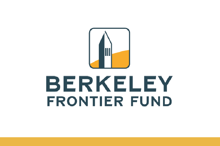 Berkeley Frontier Fund logo with yellow bar underneath