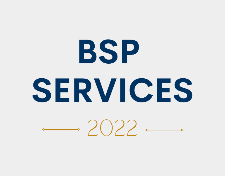 text that says BSP Services 2022